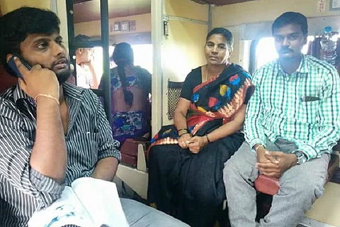 Photos of Rohith Vemula’s mother, brother going to Una rally spark social media spat