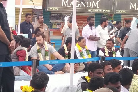 BJP calls Rahul's visit to HCU the ‘Classic politics of vulturisation’