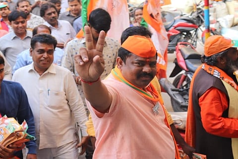 Rabble-rouser and hate-monger Raja Singh only BJP leader to win in Telangana