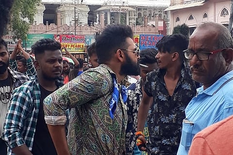 Telugu actor Ram Pothineni booked for public smoking near Charminar during film shoot