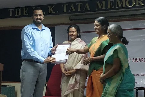 TNM's Ramanathan S wins SCARF award for mental health reporting