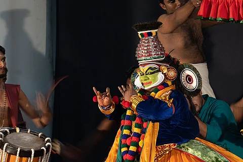 Renjumol performed Lord Krishna in Purapadu