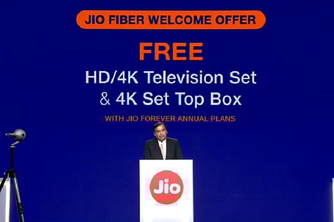 Reliance announces JioFiber broadband: Offers up to 1 Gbps speed, launch on Sept 5