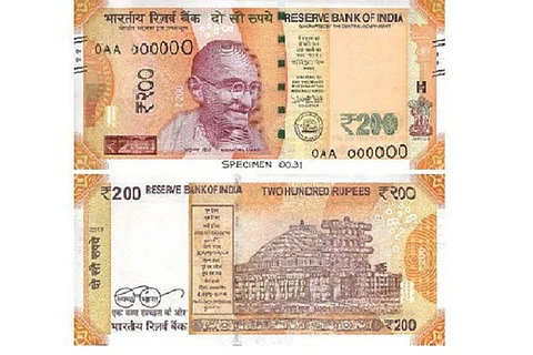 RBI to issue Rs 200 denomination notes on Friday