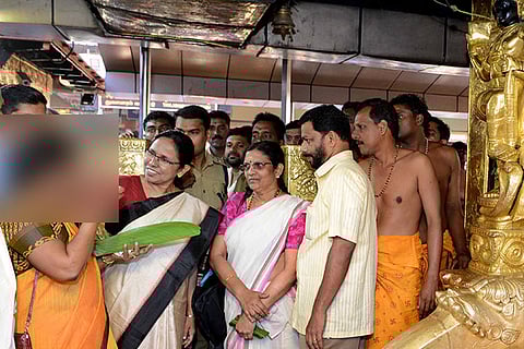 Controversy erupts in Kerala over charges of under-50 woman entering Sabarimala