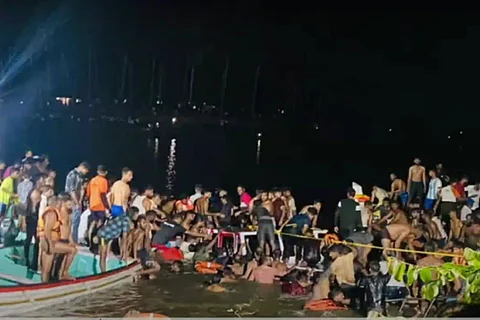 Boat accident in Tanur