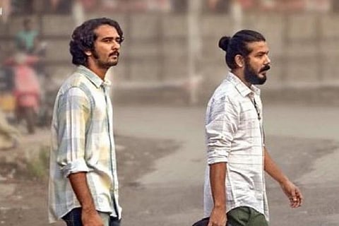 Shane Nigam and Sreenath Bhasi