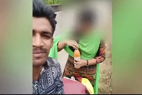 Sharon Raj and his girlfriend