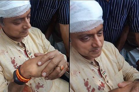 Shashi Tharoor suffers a fall during temple ritual in Kerala, admitted to hospital