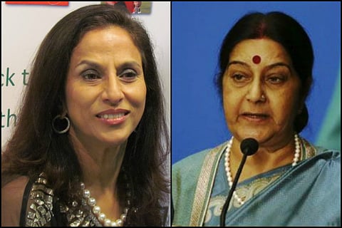 Shobhaa De tells Sushma Swaraj to 'keep calm and stop tweeting' this year, gets trolled