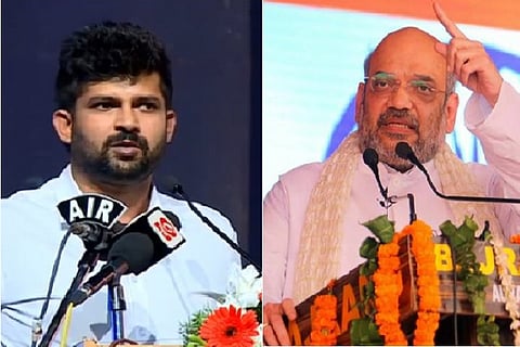 ‘Amit Shah asked us to hold aggressive protests in K'taka': Pratap Simha's video goes viral