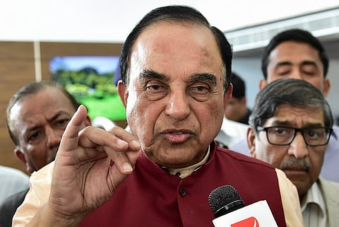 Compulsory linking of Aadhaar a threat to national security: Subramanian Swamy