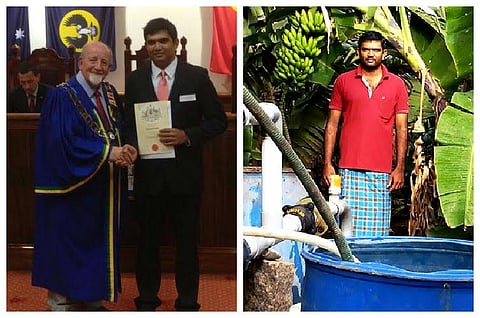 This techie quit his job in Australia to become a full-time farmer in Coimbatore