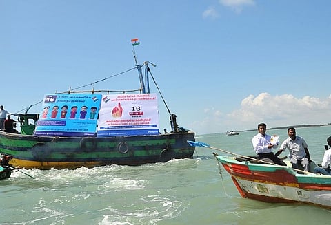 By land, by air or by sea: This TN Collector is on a mission to get people to vote