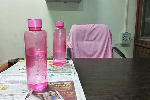 Nothing's wrong with your eyes, the Telangana secretariat just loves pink