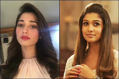 Director says he cuts heroines' clothes by length, Tamannaah and Nayanthara show him who's boss