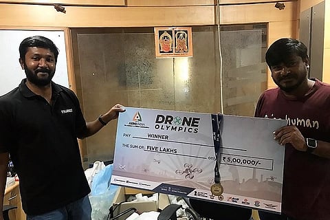 Meet Thanos, Hyderabad startup that's making waves with its drone technology