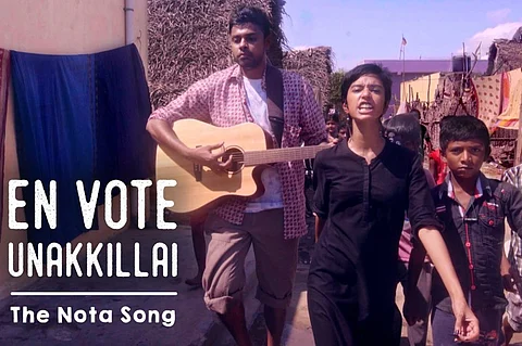 En Vote Unakkillai: Watch the NOTA song by Put Chutney