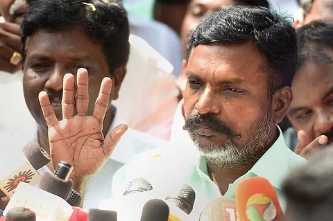 VCK leader Thol Thirumavalavan