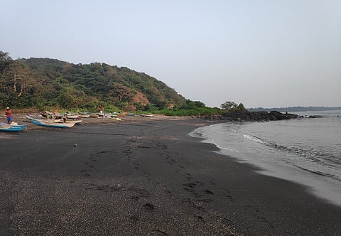 Exploring Tilmati, rare black sand beach on the Goa-Karnataka border
