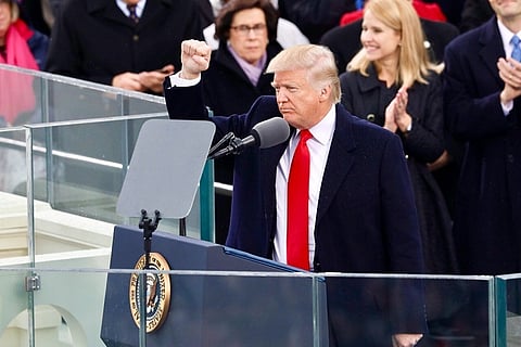 'America first' – Donald Trump becomes the 45th president of the United States