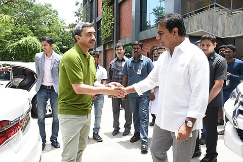 Telangana IT minister KTR proposes market access program for UAE-based startups