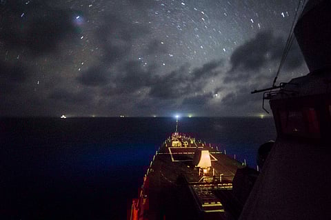 Four maps pointing out China's conflicts in South China Sea