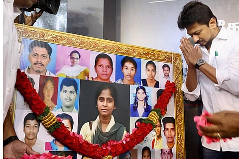 Udhayanidhi Stalin at anti-NEET protest in Chennai