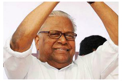 VS Achuthanandan joins CPI(M) campaign for Chengannur bye-poll, attacks KM Mani