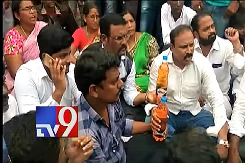Tension in Vijayawada after Vangaveeti Radha's followers protest denial of YSRCP ticket