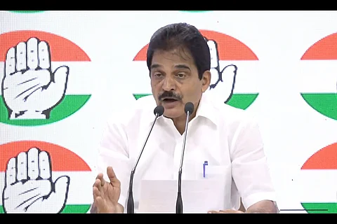 An image of Congress general secretary KC Venugopal