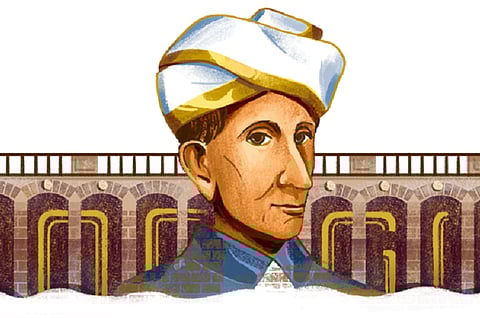 Sir M Visvesvaraya honoured with Google Doodle on Engineer's Day
