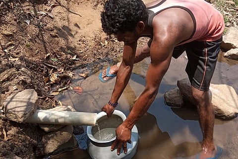 Hit by groundwater depletion, Adivasi hamlets in Andhra's Vizianagaram demand action