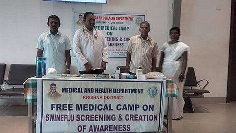 Swine flu: Officials in Andhra’s Krishna district begin screening efforts