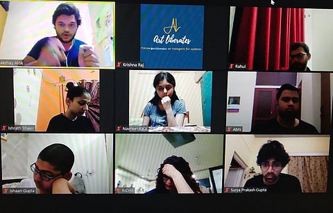 With online plays and audio dramas, artistes are trying to keep the theatre going