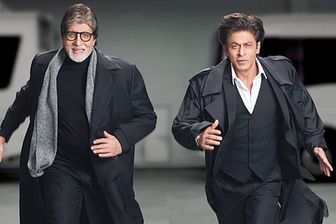 Amitabh Bachchan and Shah Rukh Khan