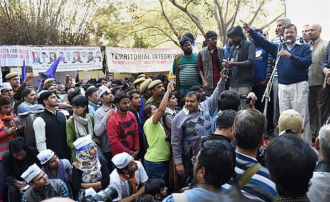JNU row: Centre at war with students, says Kejriwal attacking PM Modi