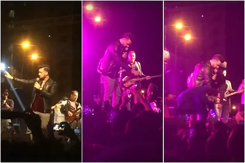 Singer Atif Aslam stops concert midway, rescues girl in audience facing harassment