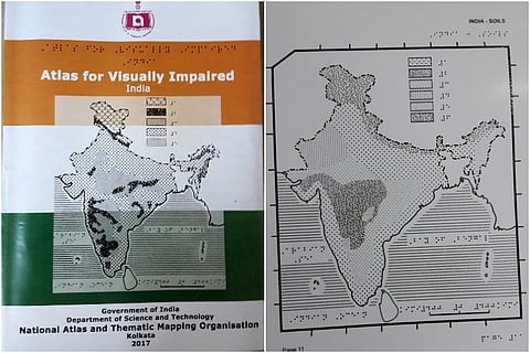 India unveils a braille atlas for the visually impaired, first of its kind in the world