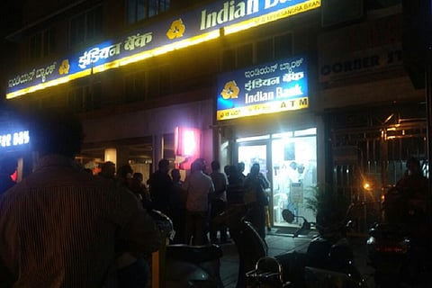 Long queues at ATMs and petrol bunks on Tuesday night after PM's announcement