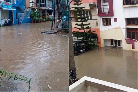 Rains lash Bengaluru, leave several areas of the city waterlogged