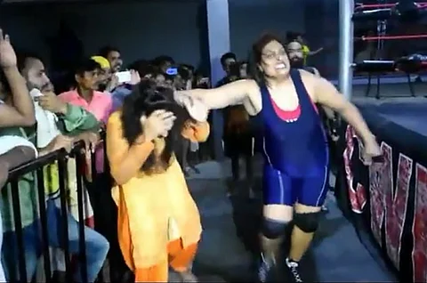 Now, wrestler BB Bull Bull takes revenge on former Haryana cop who defeated her