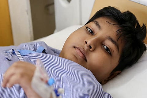 Cancer has consumed this little boy, and your help can save him