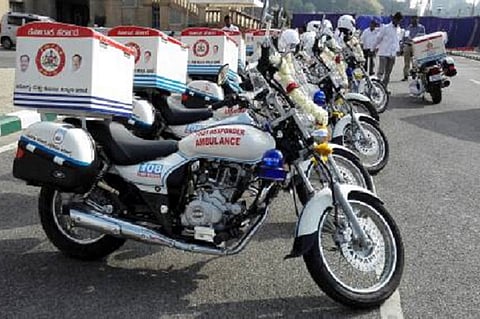 Delhi to get bike ambulances soon, 16 units to be deployed from January