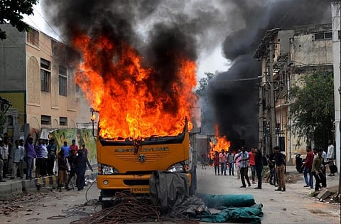 ‘Stop work, join our protest,' angry Bengaluru mob tells India Today journo before assaulting her