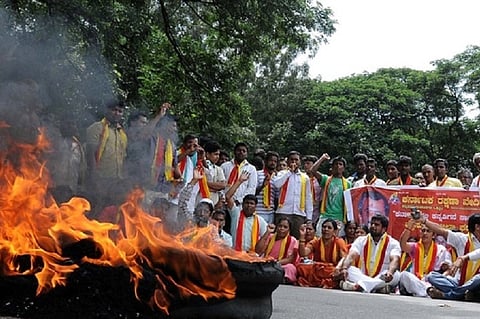 Jaya effigy burned, and other developments after SC direction in Cauvery dispute