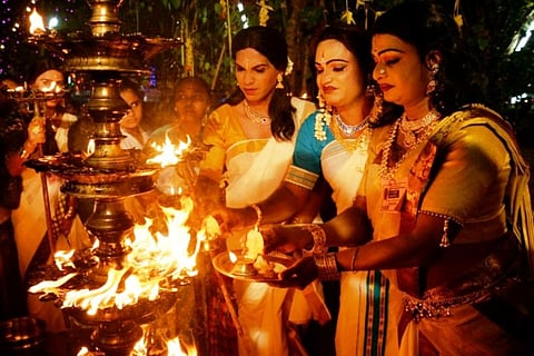 Worshipping as women: Check out this unique Kerala festival for men