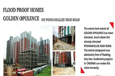 Realtors advertise Chennai property boasting of flood-time preparedness