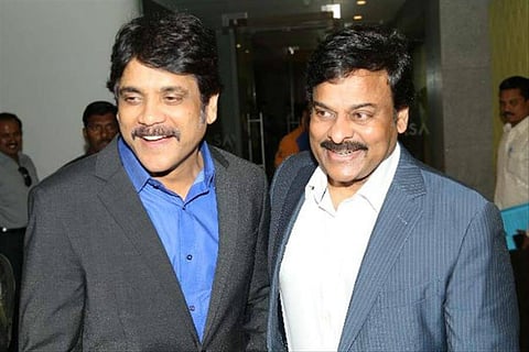 Chiranjeevi to replace Nagarjuna on Meelo Evaru Koteeswarudu