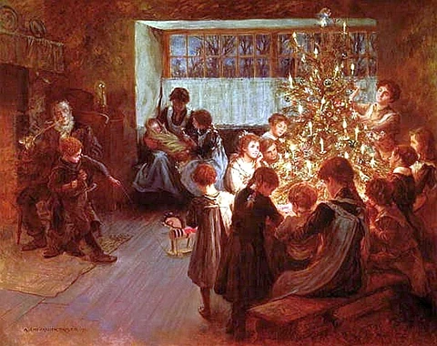 Why ghosts haunt England at Christmas but steer clear of America